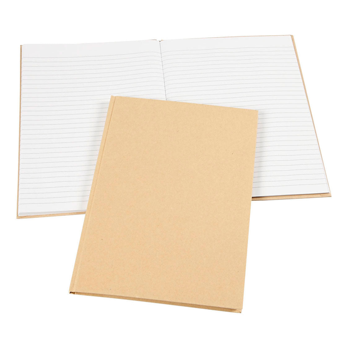 Creativ Firmennotizbuch, A4, Blatt 210x297 mm, 60 gr, braun, 1 Stück