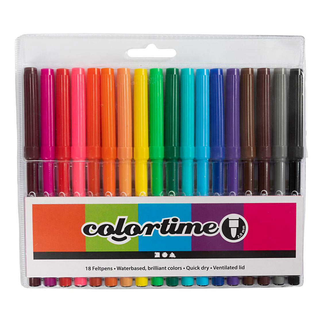 Kreativunternehmen https: www.cchobby.nl colortime-markers-line-thickness-2-mm-diverse-colors-18-piece-1-box-373548