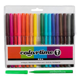 Colortime-Marker, Strichstärke 2 mm, verschiedene Farben, 18 Stück, 1 Box