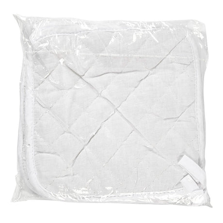 Creativ Company Topflappen, Größe 20x20 cm, 145 g, weiß, 4 Stück 1 Box