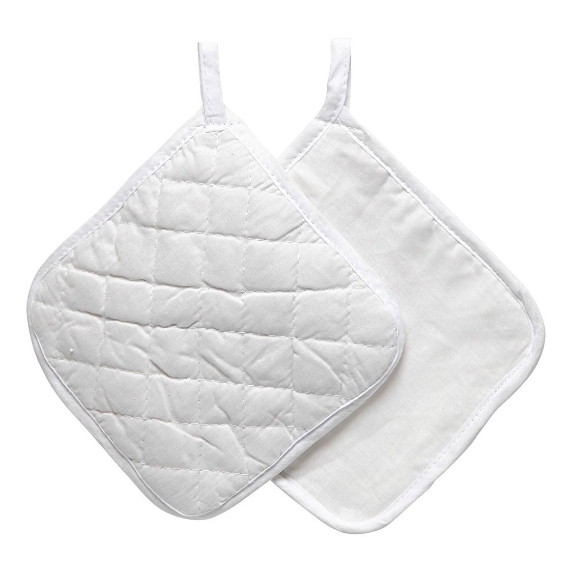 Kreativunternehmen https: www.cchobby.nl Topflappen-Größe-20x20-cm-145-gr-weiß-4-teilig-1-Box