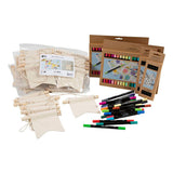 Kreativunternehmen https: www.cchobby.nl group set-paint-your-own-bandoek-size-10-5x12-cm-line-thickness-2-3-3-6-mm-various-colors-60-piece-1-box
