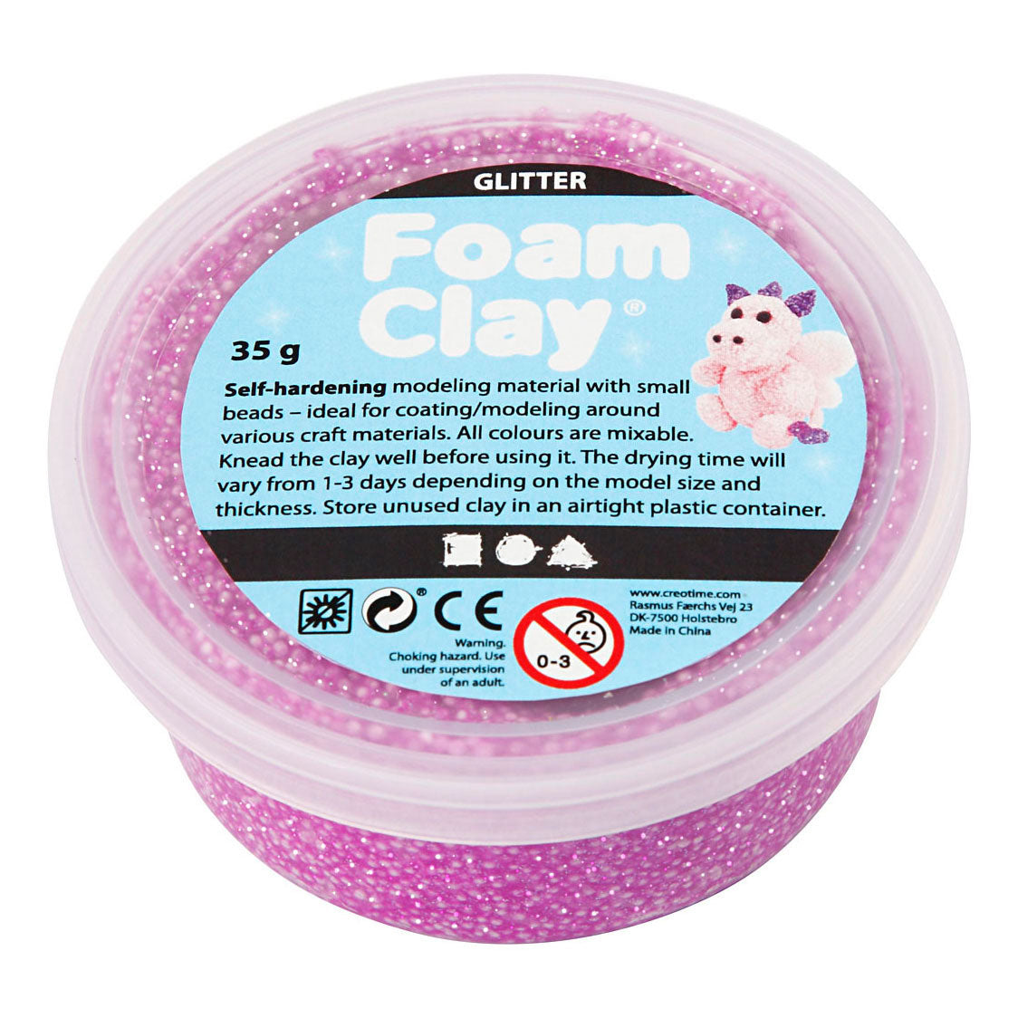 Kreativunternehmen https: www.cchobby.nl foam-clayr-glitter-purple-35-gr-1-doosje