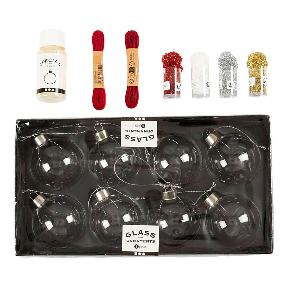 Kreativunternehmen https: www.cchobby.nl hobbyset-christmasballs-glitter-1-doos