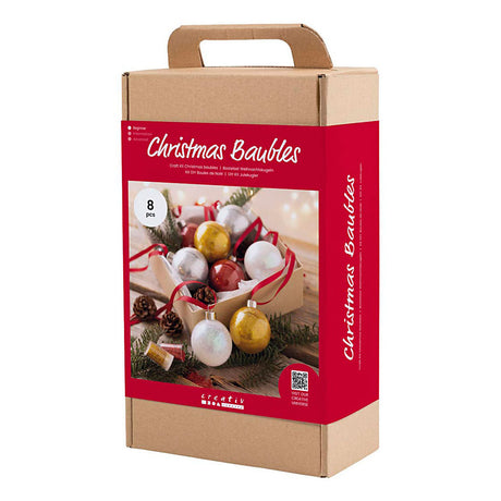 Kreativunternehmen https: www.cchobby.nl hobbyset-christmasballs-glitter-1-doos