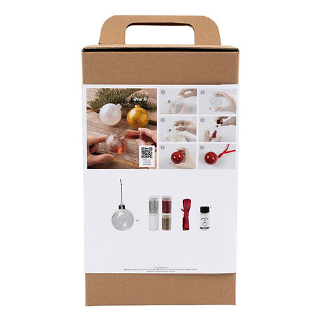 Kreativunternehmen https: www.cchobby.nl hobbyset-christmasballs-glitter-1-doos