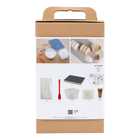 Creativ Company Hobby-Set Kunstharzguss, Figur, Beige, gebrochenes Weiß, 1 Box