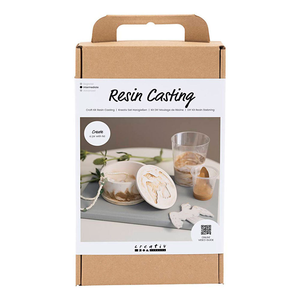 Kreativunternehmen https: www.cchobby.nl hobbyset-resin-casting-pot-with-lid-beige-off-white-1-box
