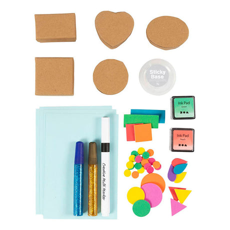 Kreativunternehmen https: www.cchobby.nl hobbyset-foam-druk-decorated-dozen-and-cards-beige-mid-green-mint-clear-red-1-doos