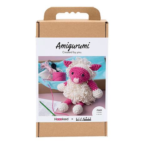 Kreativunternehmen https: www.cchobby.nl hobbyset-amigurumi-schaap-roze-off-white-1-doos