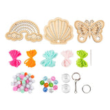 Kreativunternehmen https: www.cchobby.nl mini-hobbyset-embroidery-butterfly-shell-rainbow-various-colors-1-box
