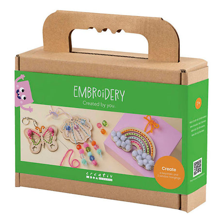 Kreativunternehmen https: www.cchobby.nl mini-hobbyset-embroidery-butterfly-shell-rainbow-various-colors-1-box