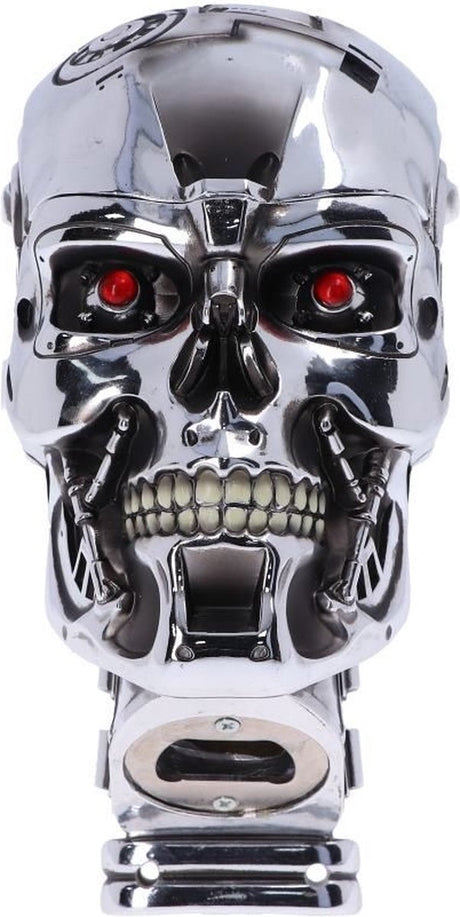 Markenloser Sans Marque Nemesis Now The Terminator Flaschenöffner Terminator 2 silberfarben