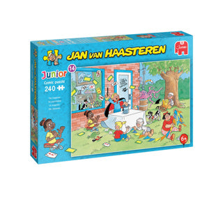 Jumbo Jan van Haasteren Junior Puzzle Zauberer 240 Teile | 2 Stk