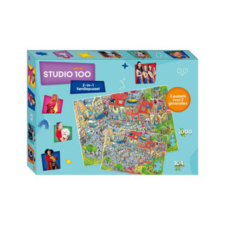 Studio 100 puzzel 30 jaar | 2 stuks