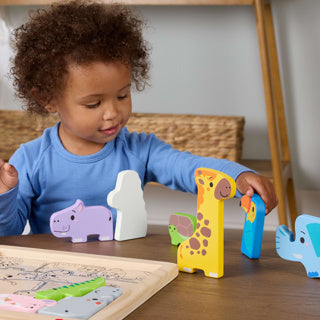 Holztier-Puzzle von Fisher-Price