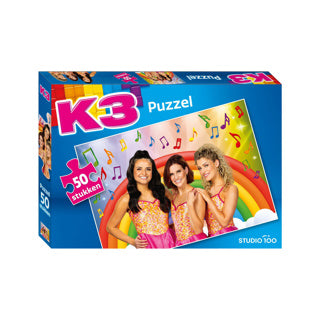 Studio 100 k3 Meerjungfrauenkleid-Puzzle 50 Teile