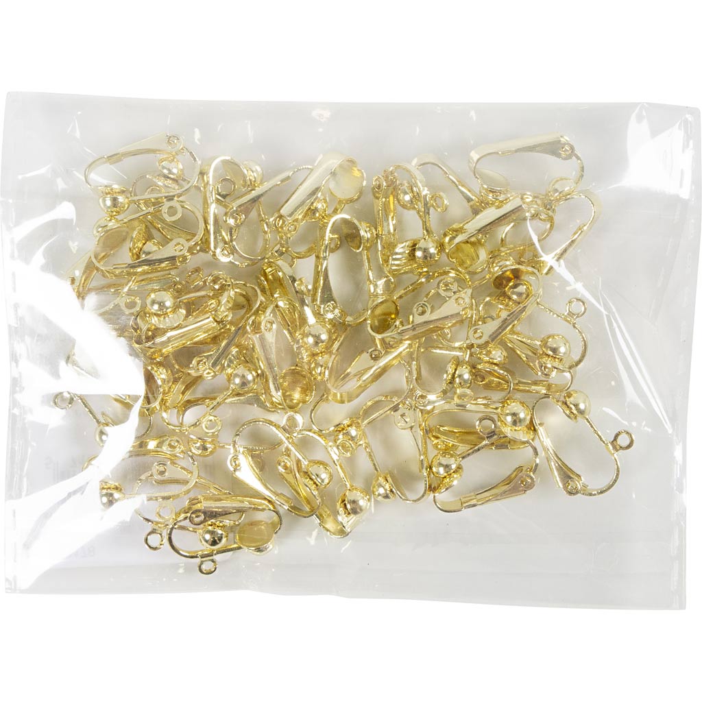 Https: www.cchobby.nl clip-on-oorbellen-afm-16-5x1-5x1-6-mm-goudkleurig-40-stuk-1-doos