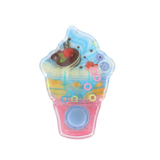 Wasserspiel-Eis sortiert