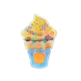 Wasserspiel-Eis sortiert