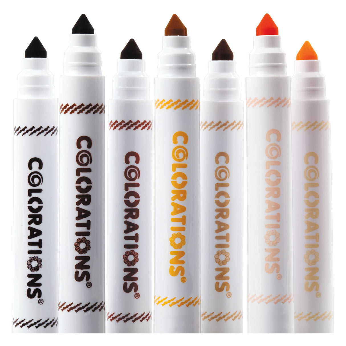 Colorations Chubby Felt -tip Pens Tóny pleti, 35.