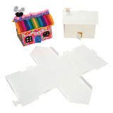 Casas plegables de papel 3D, conjunto de 20