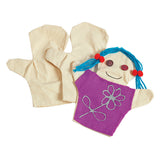 Färbungen – dekorieren Sie Ihre eigenen Handpuppen, 12er-Set