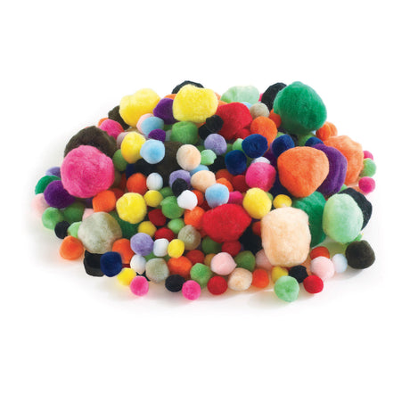 Colorationen - Pompons diverse, 300 Stk.
