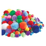 Farve Pom Pomps Diverse, 300st.