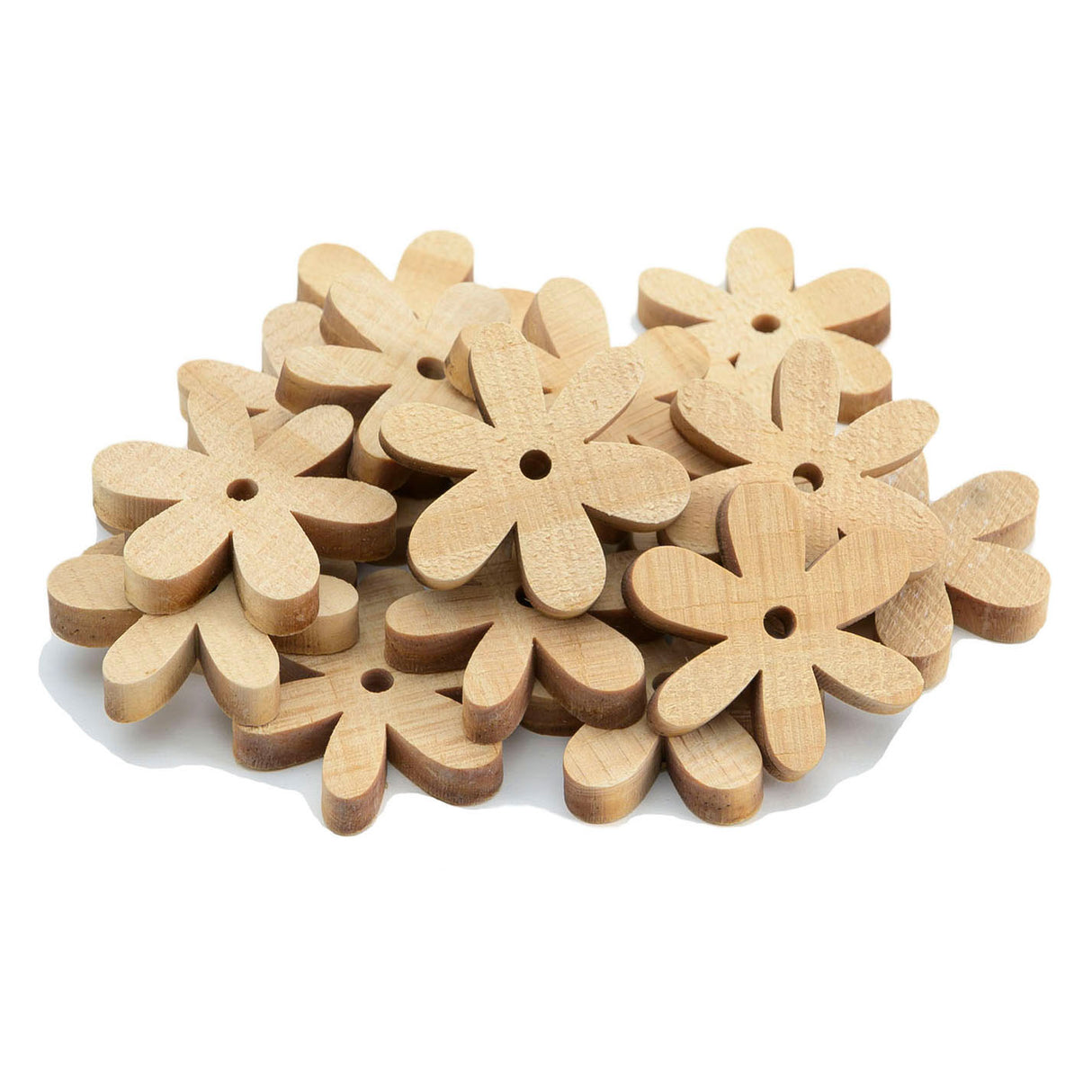 Colorationen - Gänseblümchen aus Holz klein, 20 Stk.