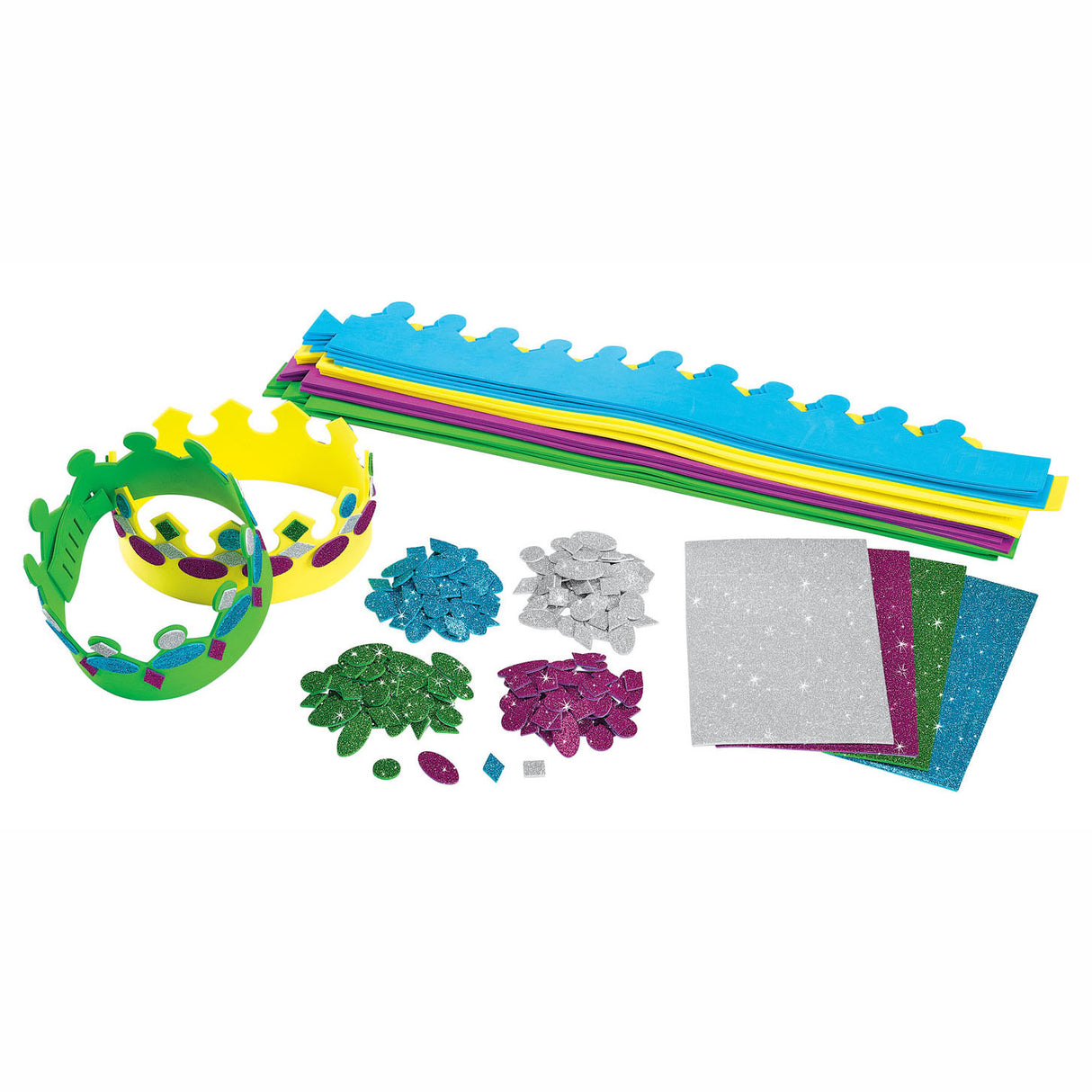 Colorations Craft Package Crowns, 16.