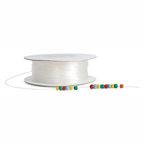 Colorations - Perlschnur dehnbar transparent, 91mtr.