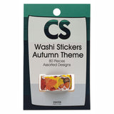 Colorations - Washi Sticker Herbstthema auf Rolle, 80 Stk.