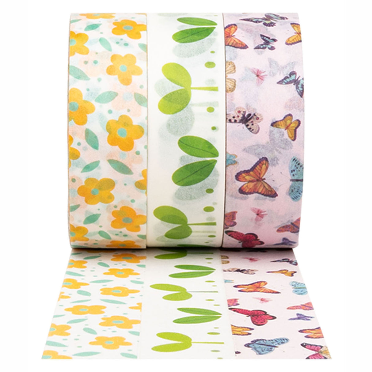 Colorations - Washi Tape Frühling 3 Rollen, 5 mtr.