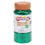 Colorations - organic degradable glitter - Green, 113 grams