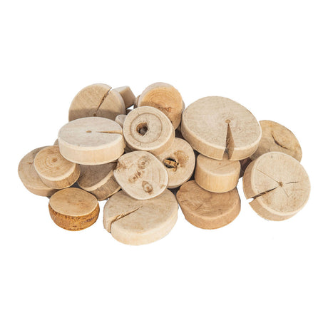 Färben - Holzscheiben rund, 1 kg