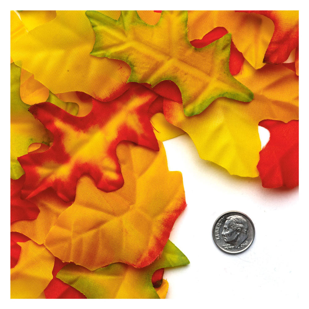 Färbung - Stoff Herbstblätter, 200st.