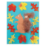 Colorationen - Stoff Herbstblätter, 200 Stk.