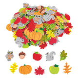 Colorations - zelfklevende foamstickers herfst, 300st.