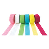 Färbung - Crepe Paper Slingers Set 2, 6 Set von 6