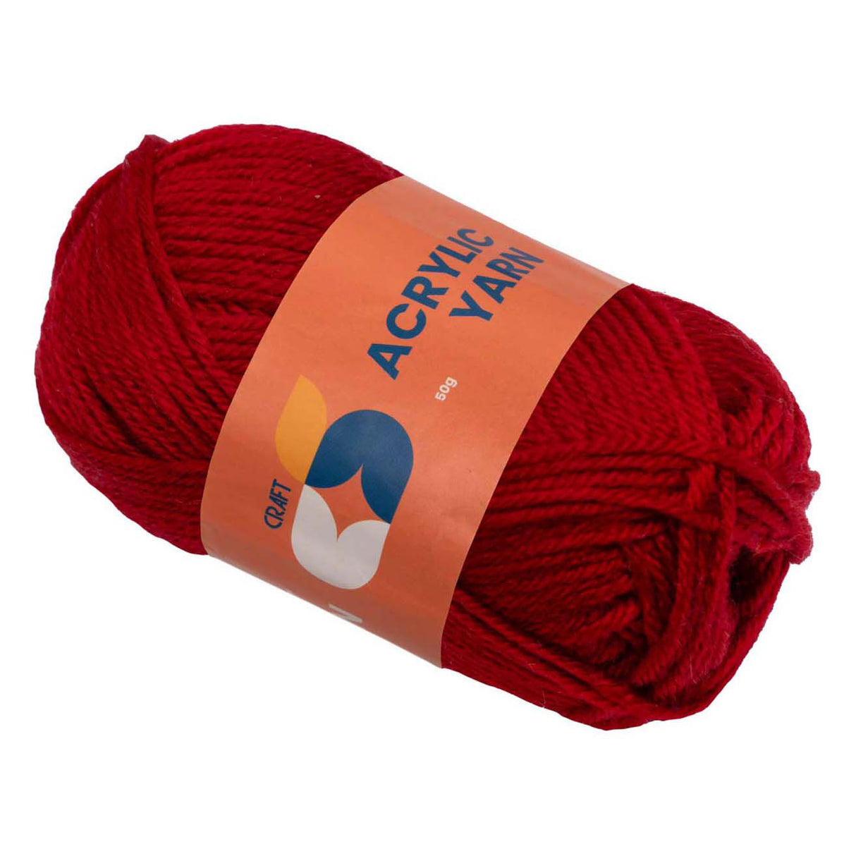 Colorationen - Acrylgarn rot, 50g
