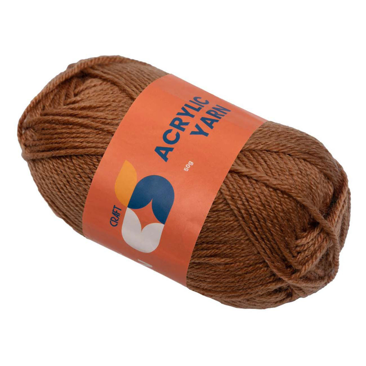 Colorationen - Acrylgarn braun, 50g
