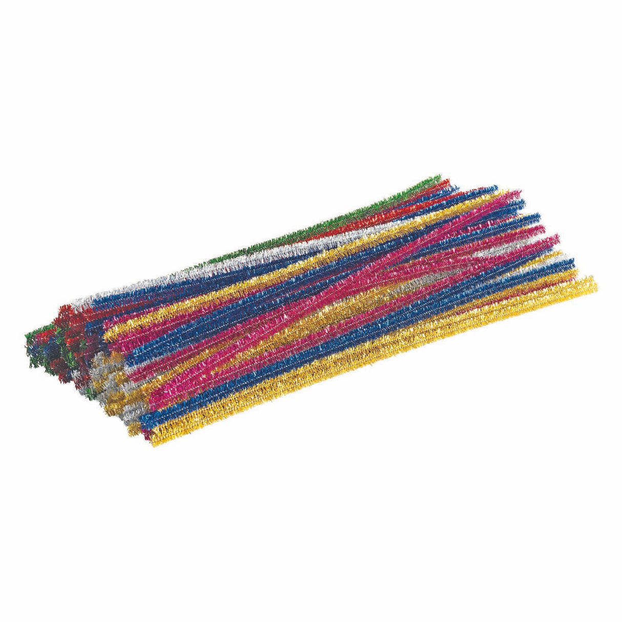 Colorationen - Glitzer-Chenilledraht, 50 Stk.