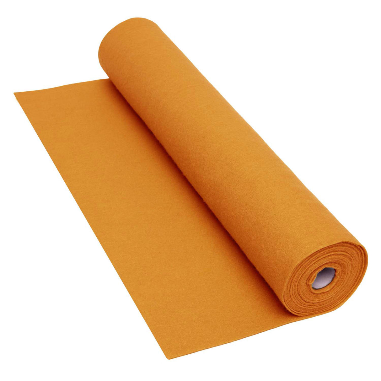 Colorationen – orangefarbene Filzrolle – 160 g/m², 5 m x 45 cm