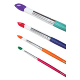 Colorationen - runde Pinsel, 4 Stk.
