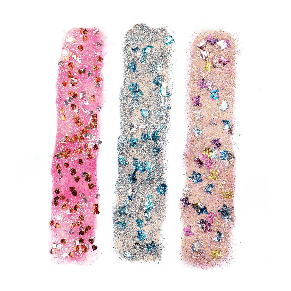 Colorationen - Konfetti-Glitzerkleber 118 ml, 6 Stk.