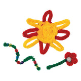 Colorationen - große flauschige Chenillefäden, 30 Stk.