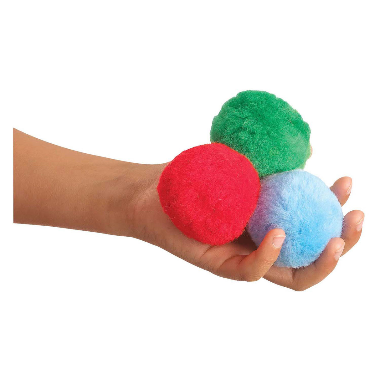 Colorations - farbige Pompons 5cm, 50Stk.