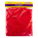 Färbungen - rote Federn, 25 Gramm
