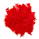 Färbungen - rote Federn, 25 Gramm